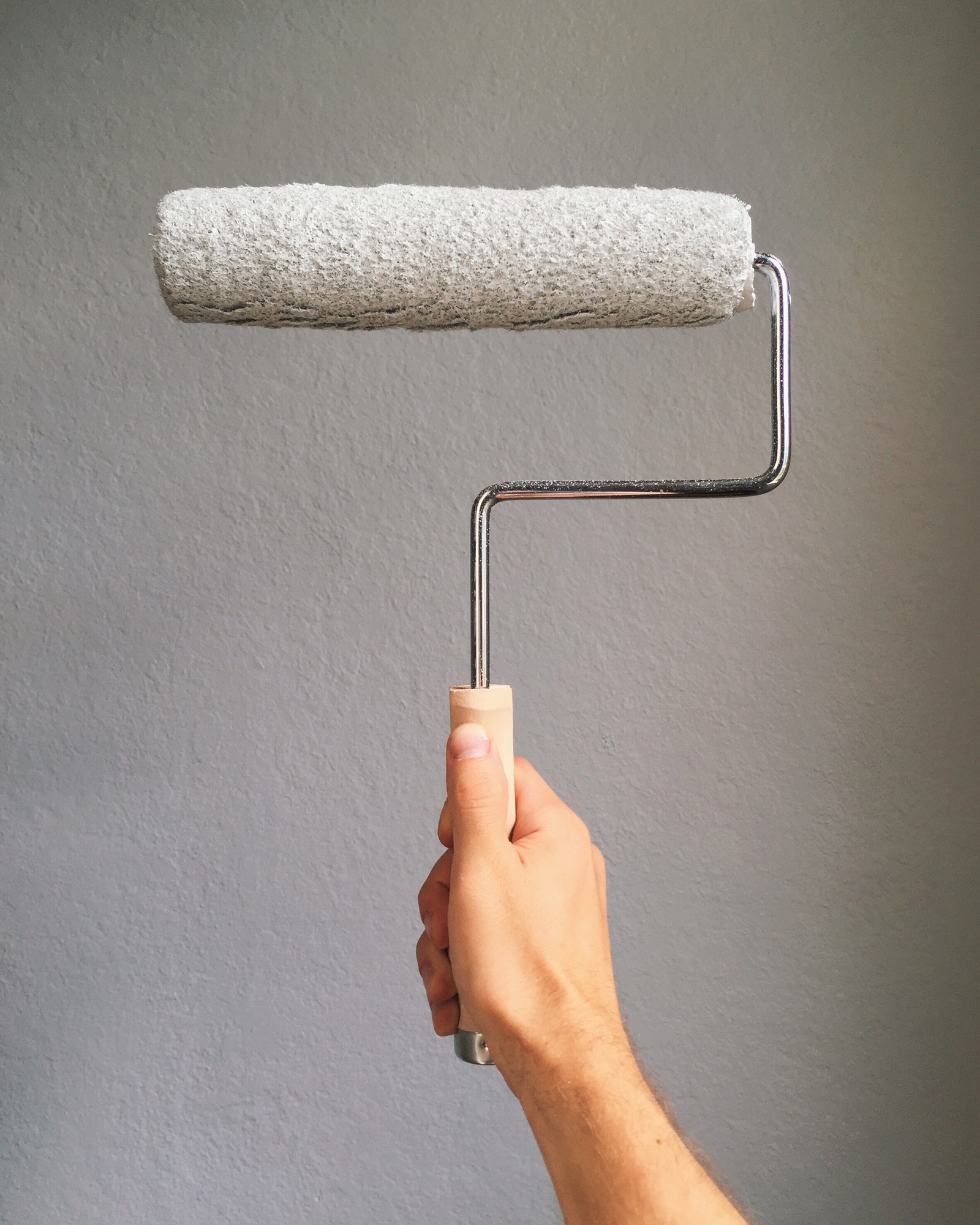 Painting a Wall at Home